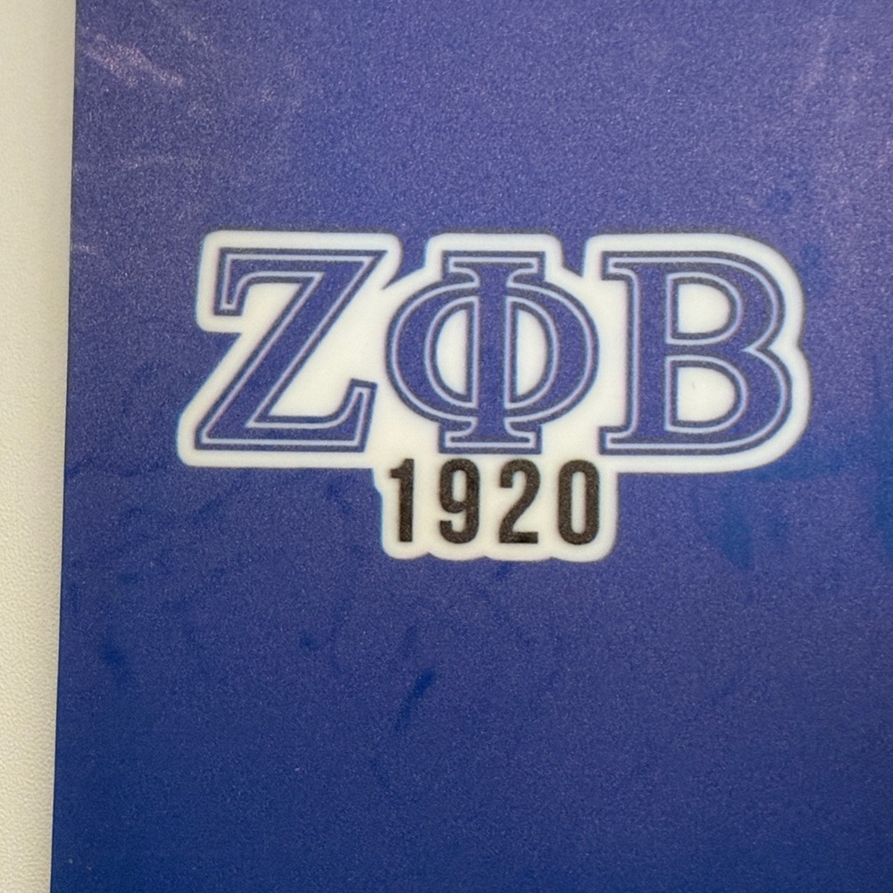 Blue ZΦB 1920 Luggage Tag - Picture 3 of 6